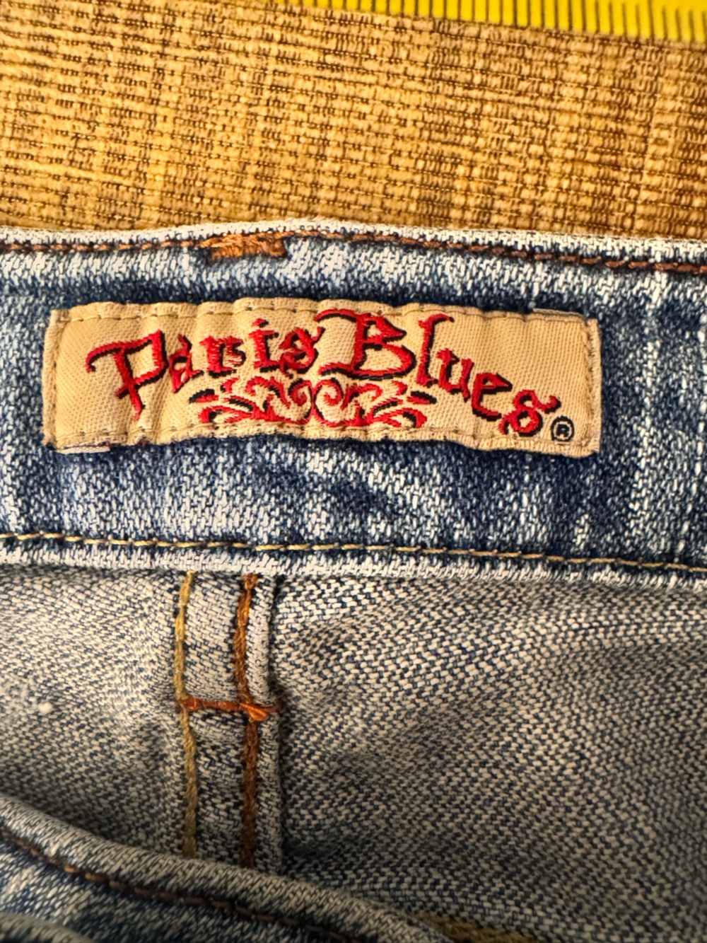 Paris Blues Y2K Low Rise Button Fly Bootcut Jeans - Picture 7 of 8